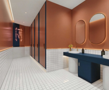 Modern Public Toilet-ID:955774071
