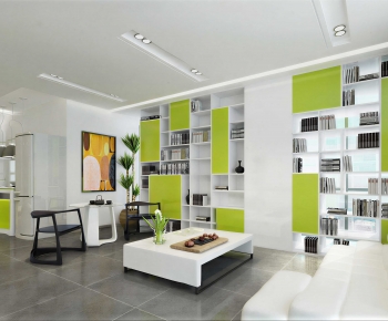 Modern A Living Room-ID:209619055