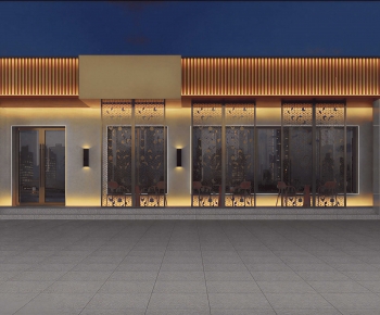 Modern Facade Element-ID:561435942