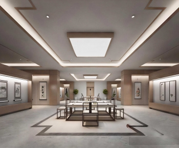 New Chinese Style Exhibition Hall-ID:118326905