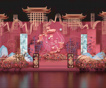 New Chinese Style Stage Performance-ID:690891036
