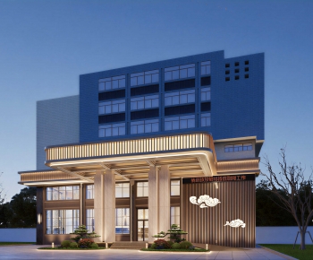 Modern Building Appearance-ID:633621939