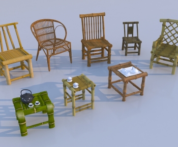 New Chinese Style Lounge Chair-ID:397883894