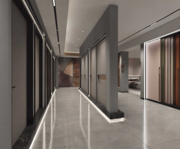 Modern Exhibition Hall-ID:835706952