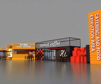 Modern Commercial Street-ID:554579029