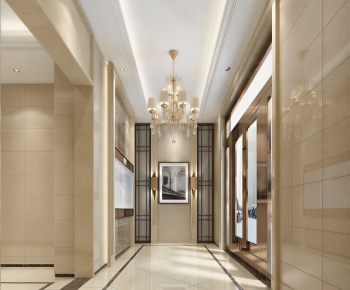 Modern Office Elevator Hall-ID:537843949