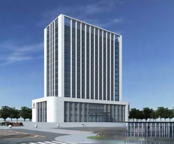 Modern Appearance Of Commercial Building-ID:496397022