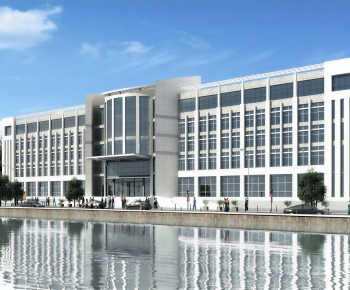 Modern Building Appearance-ID:857218037