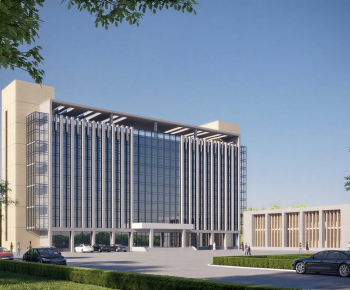 Modern Appearance Of Commercial Building-ID:560579068