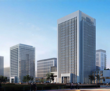 Modern Appearance Of Commercial Building-ID:251079089