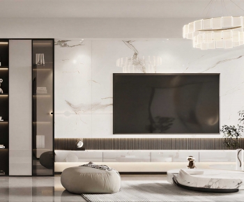 Modern A Living Room-ID:514467952