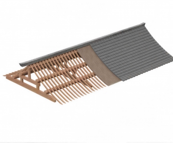 New Chinese Style Building Component-ID:432626016