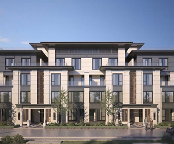 Modern Residential Building-ID:685970823
