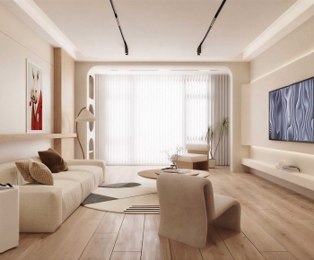 Modern A Living Room-ID:910588984