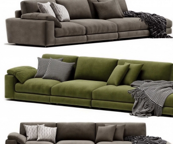 Modern Three-seat Sofa-ID:584028015