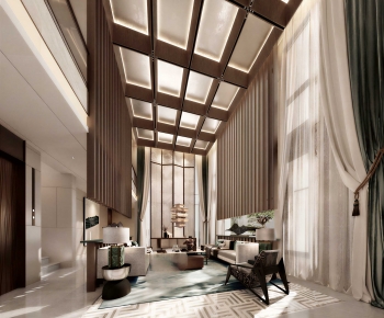 Modern A Living Room-ID:712982892