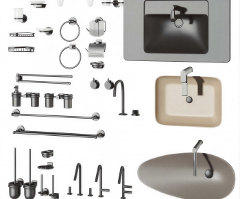 Modern Bathroom Hardware-ID:761621954