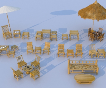 New Chinese Style Outdoor Tables And Chairs-ID:515193945