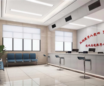 Modern Office Reception Desk-ID:234138976