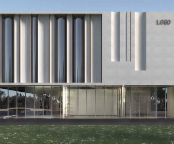 Modern Facade Element-ID:244276058