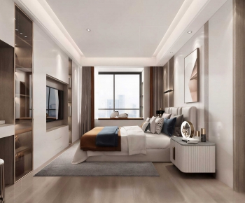 New Chinese Style Bedroom-ID:709126957