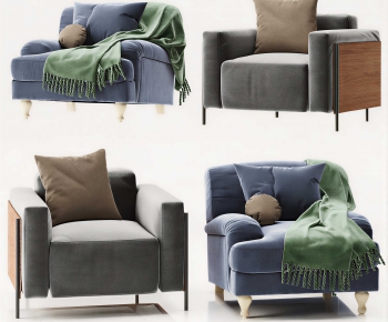 Modern Single Sofa-ID:275768042