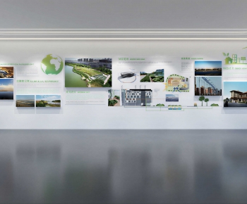 Modern Exhibition Hall-ID:445249168
