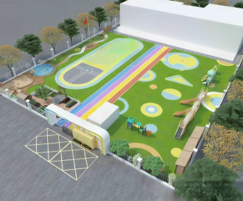 Modern Architectural Bird's-eye View Planning-ID:460244899