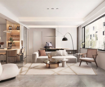 Modern A Living Room-ID:362886912
