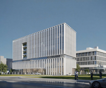 Modern Appearance Of Commercial Building-ID:212162027
