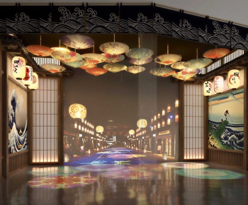 Japanese Style Exhibition Hall-ID:916528947