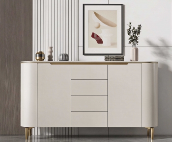 Modern Entrance Cabinet-ID:634927037