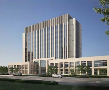 Modern Appearance Of Commercial Building-ID:758582125