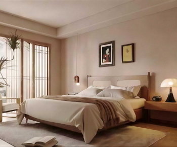 Japanese Style Bedroom-ID:697071082