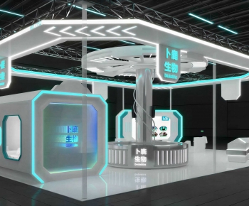 Modern Exhibition Hall-ID:330868013