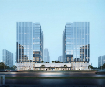 Modern Appearance Of Commercial Building-ID:473918919