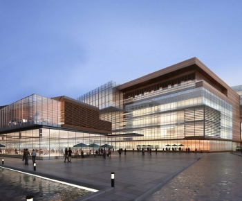 Modern Appearance Of Commercial Building-ID:843129218