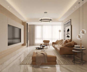 Modern A Living Room-ID:240489966