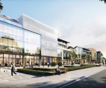 Modern Building Appearance-ID:172126059