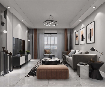 Modern A Living Room-ID:832999949