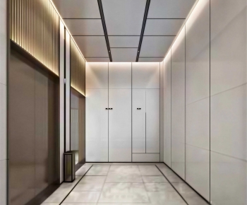 Modern Office Elevator Hall-ID:861480954