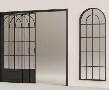 French Style Sliding Door-ID:297887092