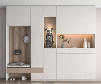 Nordic Style Shoe Cabinet-ID:420206076