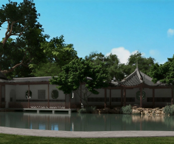New Chinese Style Appearance Of Commercial Building-ID:278431898