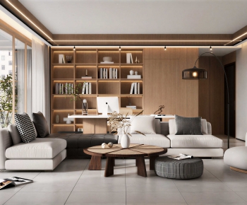Modern A Living Room-ID:794740924