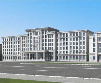 Modern Appearance Of Commercial Building-ID:427119978