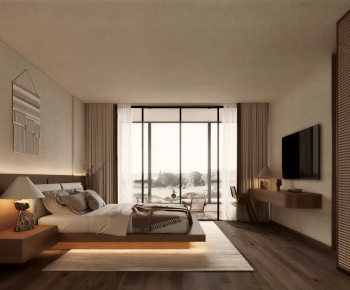 Wabi-sabi Style Guest Room-ID:288144111