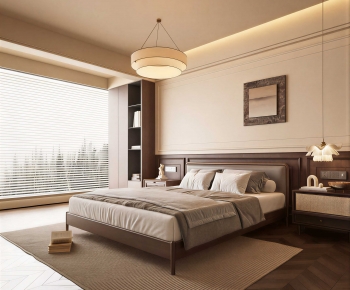 Wabi-sabi Style Bedroom-ID:777312041