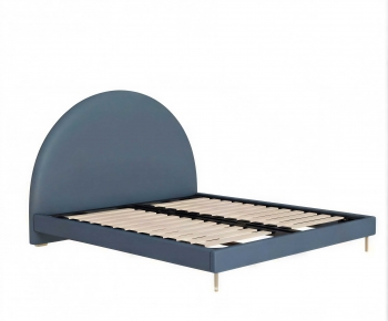 Modern Double Bed-ID:583348991