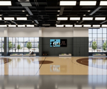 Modern Indoor Stadium-ID:455338001